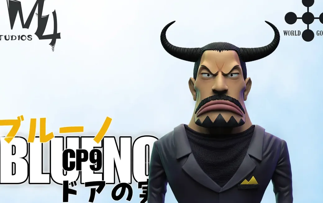 CP9 Blueno - ONE PIECE Resin Statue - M4 Studios