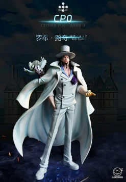 CP0 Rob Lucci & Kalifa - ONE PIECE Resin Statue - Black Studios
