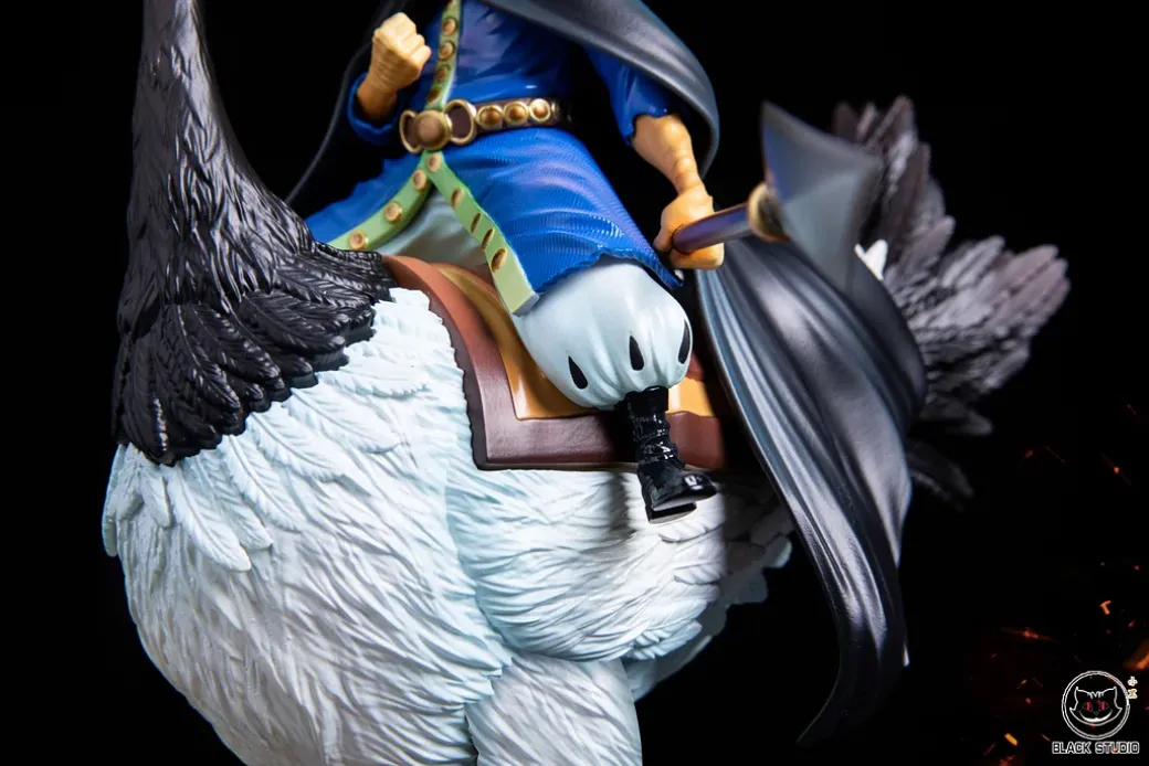 Crane Rider Randolph - ONE PIECE Resin Statue - Black Studio