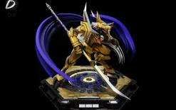 CresGarurumon & BlitzGreymon - Digimon Resin Statue - dg-Studio