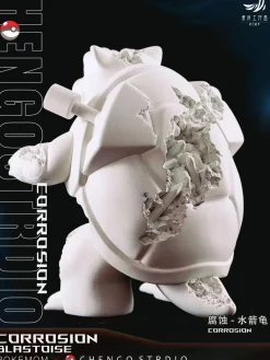 Crystal Pokemon Series Blastoise - Pokemon Resin Statue - Chengo Studio