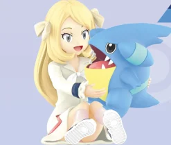 Cynthia & Gible & Steven Stone & Beldum - Pokemon Resin Statue - QN Studios
