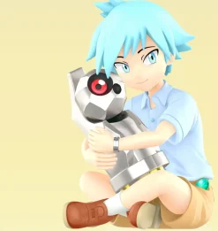 Cynthia & Gible & Steven Stone & Beldum - Pokemon Resin Statue - QN Studios