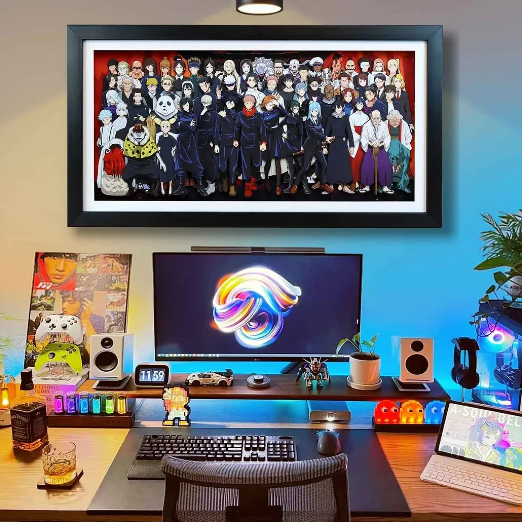 3D Decorative Paint of All Characters of Jujutsu Kaisen - Jujutsu Kaisen - Kalahome