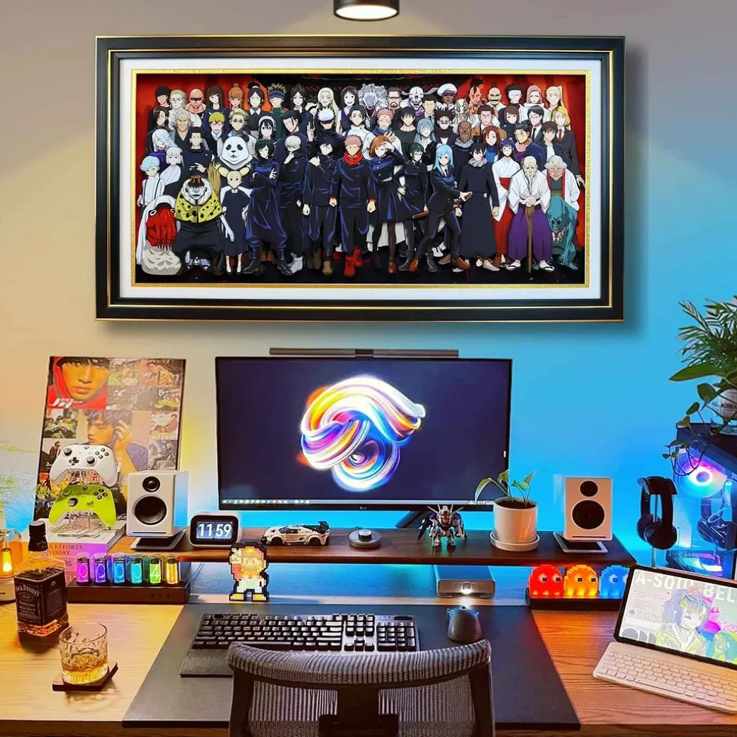 3D Decorative Paint of All Characters of Jujutsu Kaisen - Jujutsu Kaisen - Kalahome