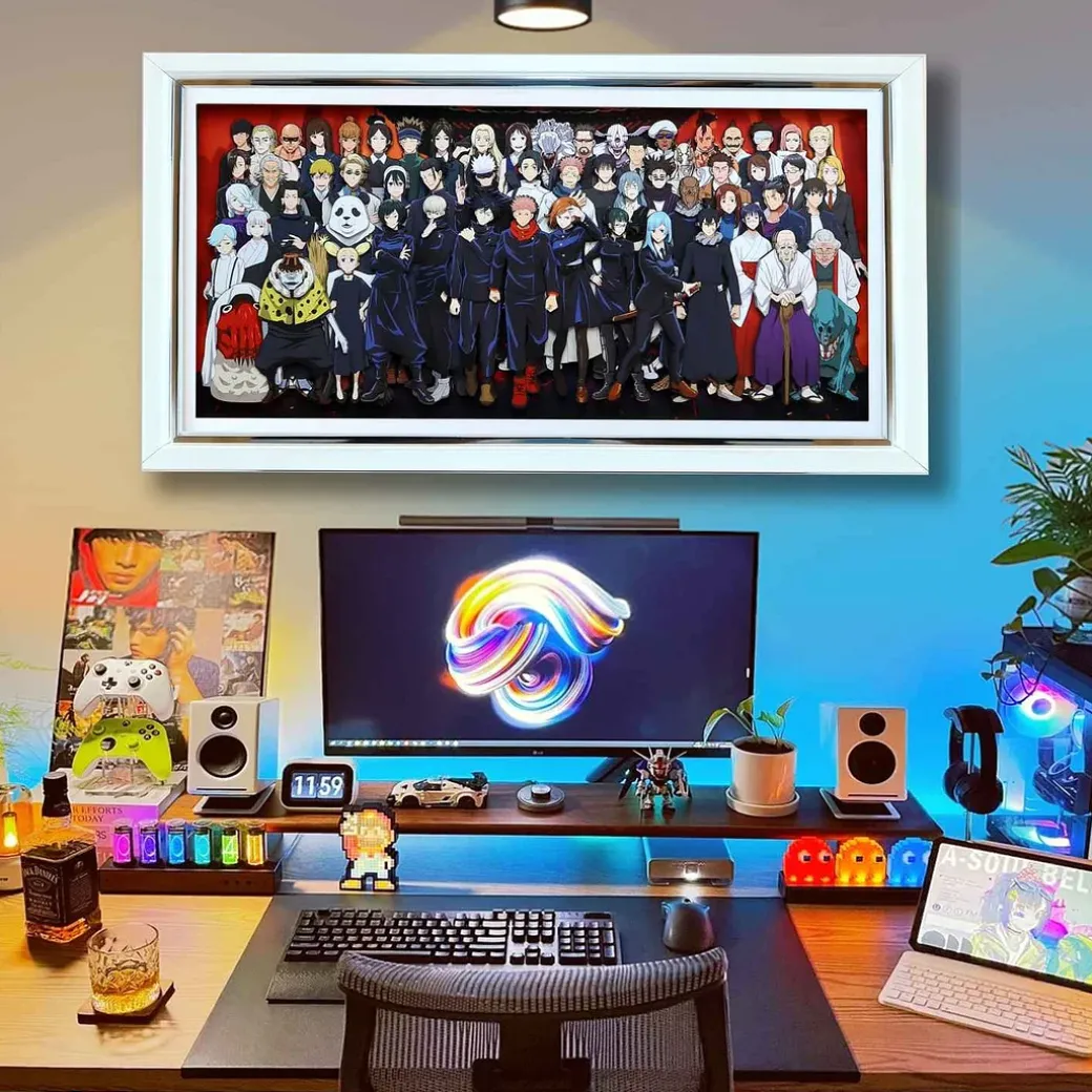 3D Decorative Paint of All Characters of Jujutsu Kaisen - Jujutsu Kaisen - Kalahome