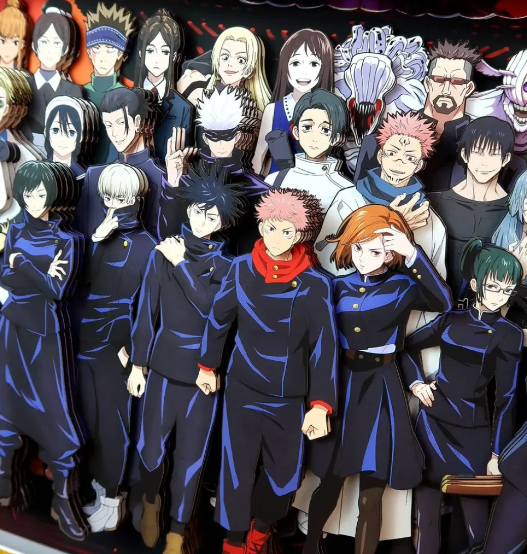 3D Decorative Paint of All Characters of Jujutsu Kaisen - Jujutsu Kaisen - Kalahome