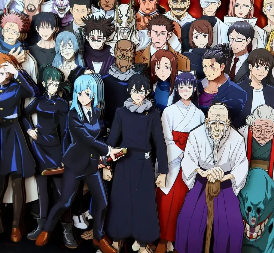 3D Decorative Paint of All Characters of Jujutsu Kaisen - Jujutsu Kaisen - Kalahome