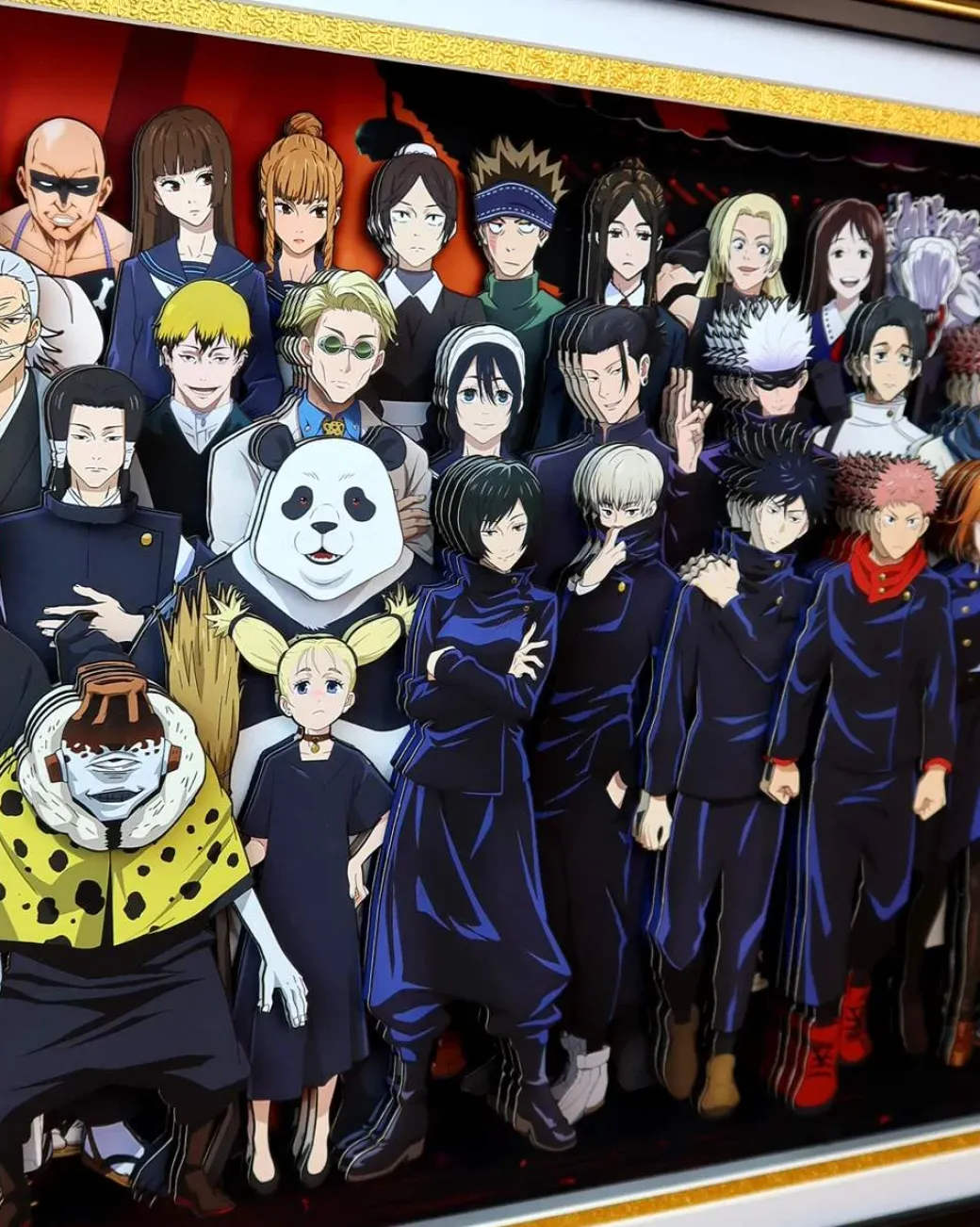 3D Decorative Paint of All Characters of Jujutsu Kaisen - Jujutsu Kaisen - Kalahome