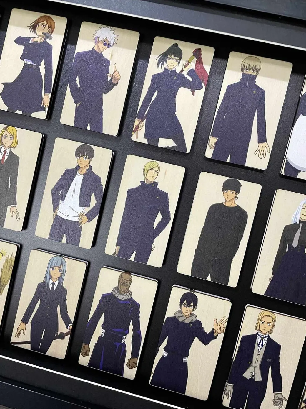3D Decorative Paint of Characters of Tokyo Metropolitan Curse Technical College - Jujutsu Kaisen Decorative Painting - Mystical Art Studios