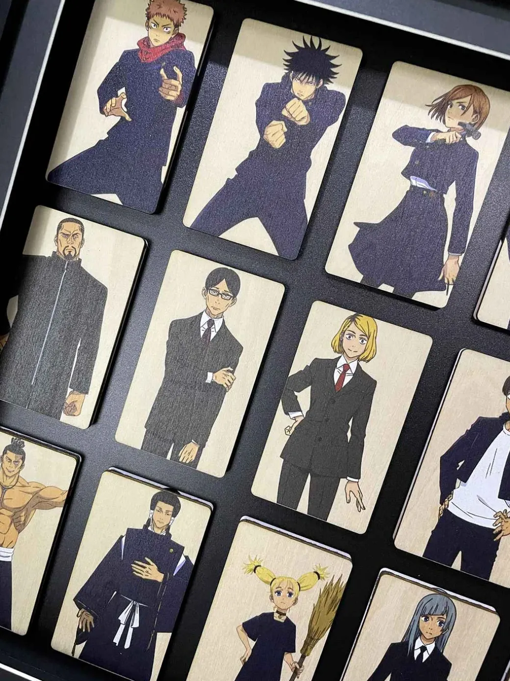 3D Decorative Paint of Characters of Tokyo Metropolitan Curse Technical College - Jujutsu Kaisen Decorative Painting - Mystical Art Studios