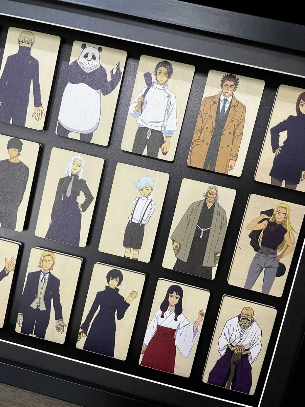 3D Decorative Paint of Characters of Tokyo Metropolitan Curse Technical College - Jujutsu Kaisen Decorative Painting - Mystical Art Studios