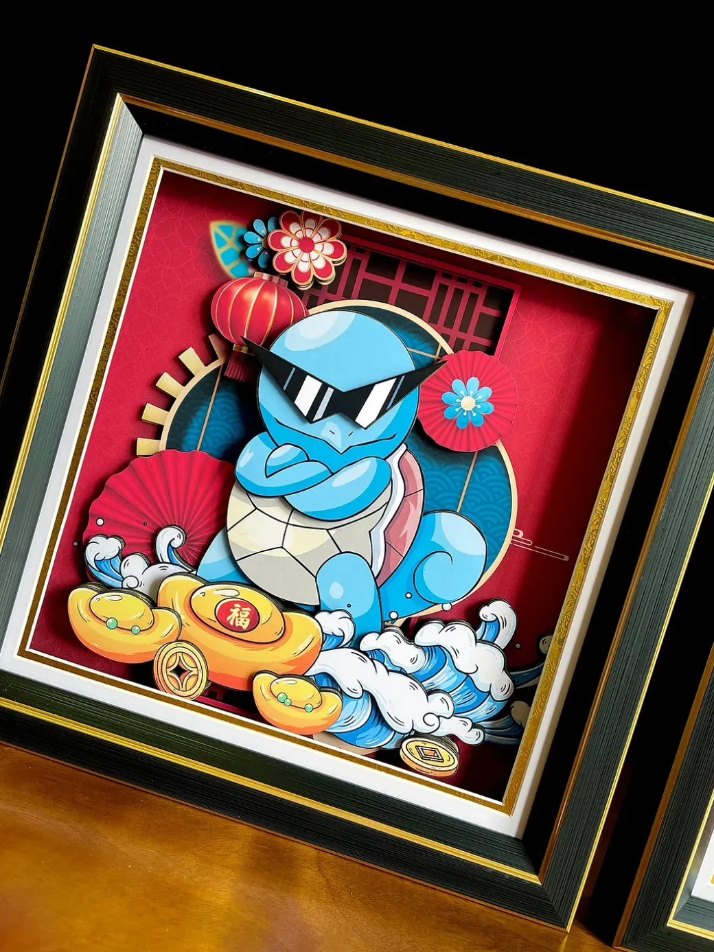 3D Decorative Paint of Chinese New Year 2023 Pokemon - Pokemon Decorative Painting - Mystical Art Studios