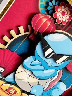 3D Decorative Paint of Chinese New Year 2023 Pokemon - Pokemon Decorative Painting - Mystical Art Studios
