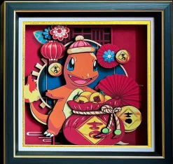3D Decorative Paint of Chinese New Year 2023 Pokemon - Pokemon Decorative Painting - Mystical Art Studios