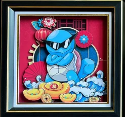 3D Decorative Paint of Chinese New Year 2023 Pokemon - Pokemon Decorative Painting - Mystical Art Studios