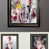 3D Decorative Paint of Dragon Year Goddess - Original Design Decorative Painting - ManJieZou Studio