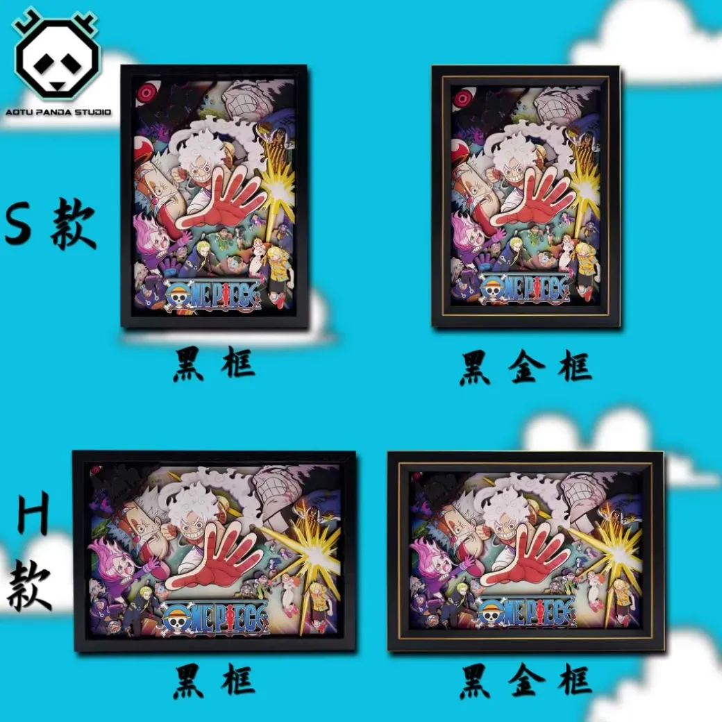 3D Decorative Paint of Egghead Arc - ONE PIECE Decorative Painting - AoTu Panda Studio