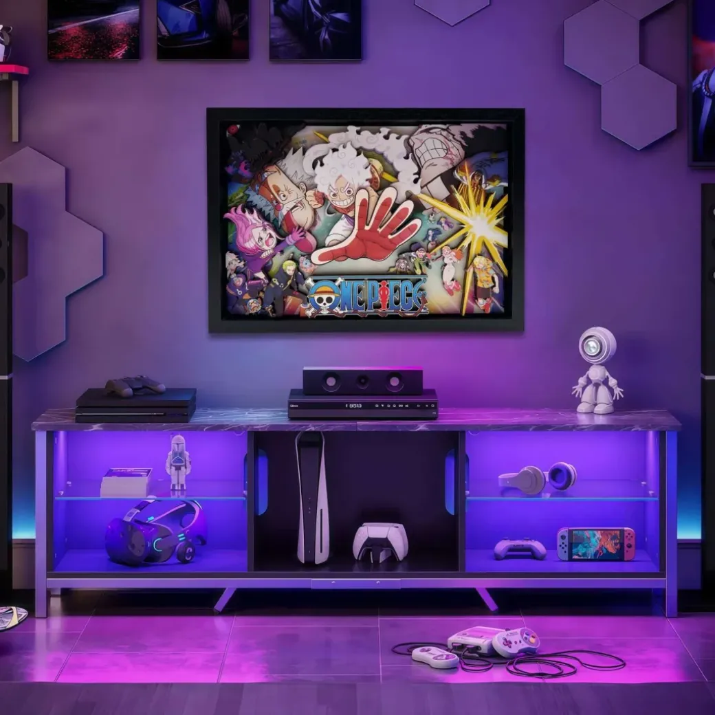 3D Decorative Paint of Egghead Arc - ONE PIECE Decorative Painting - AoTu Panda Studio
