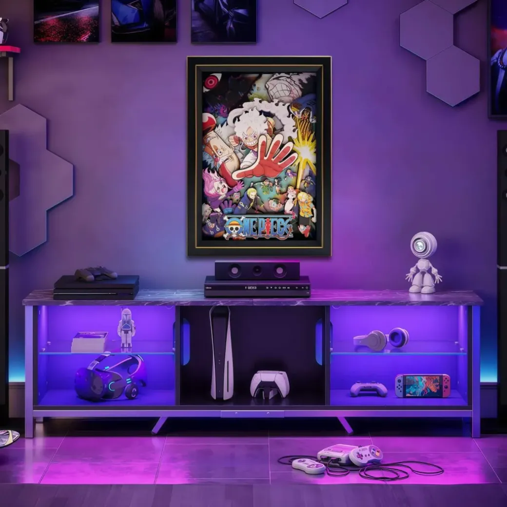 3D Decorative Paint of Egghead Arc - ONE PIECE Decorative Painting - AoTu Panda Studio