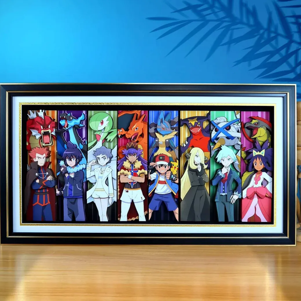 3D Decorative Paint of Eight Master - Pokemon - Kalahome