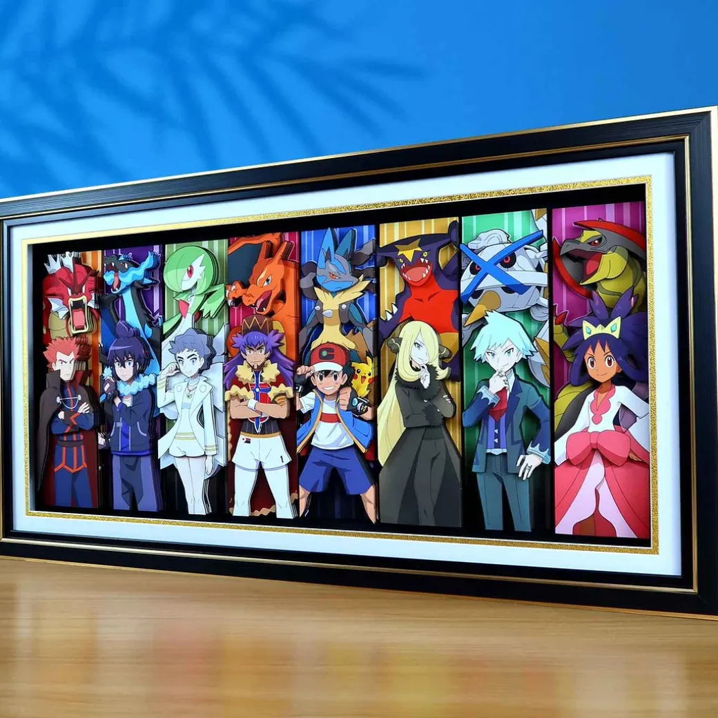 3D Decorative Paint of Eight Master - Pokemon - Kalahome