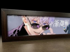 3D Decorative Paint of Light Guide Transformation Satoru Gojo & Suguru Geto & Shoko Leiri with LED - Jujutsu Kaisen Decorative Painting - momo Studio