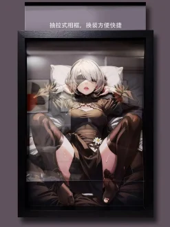 3D Decorative Painting of YoRHa No.2 Type B - Nier: Automata - WuMiao Studio