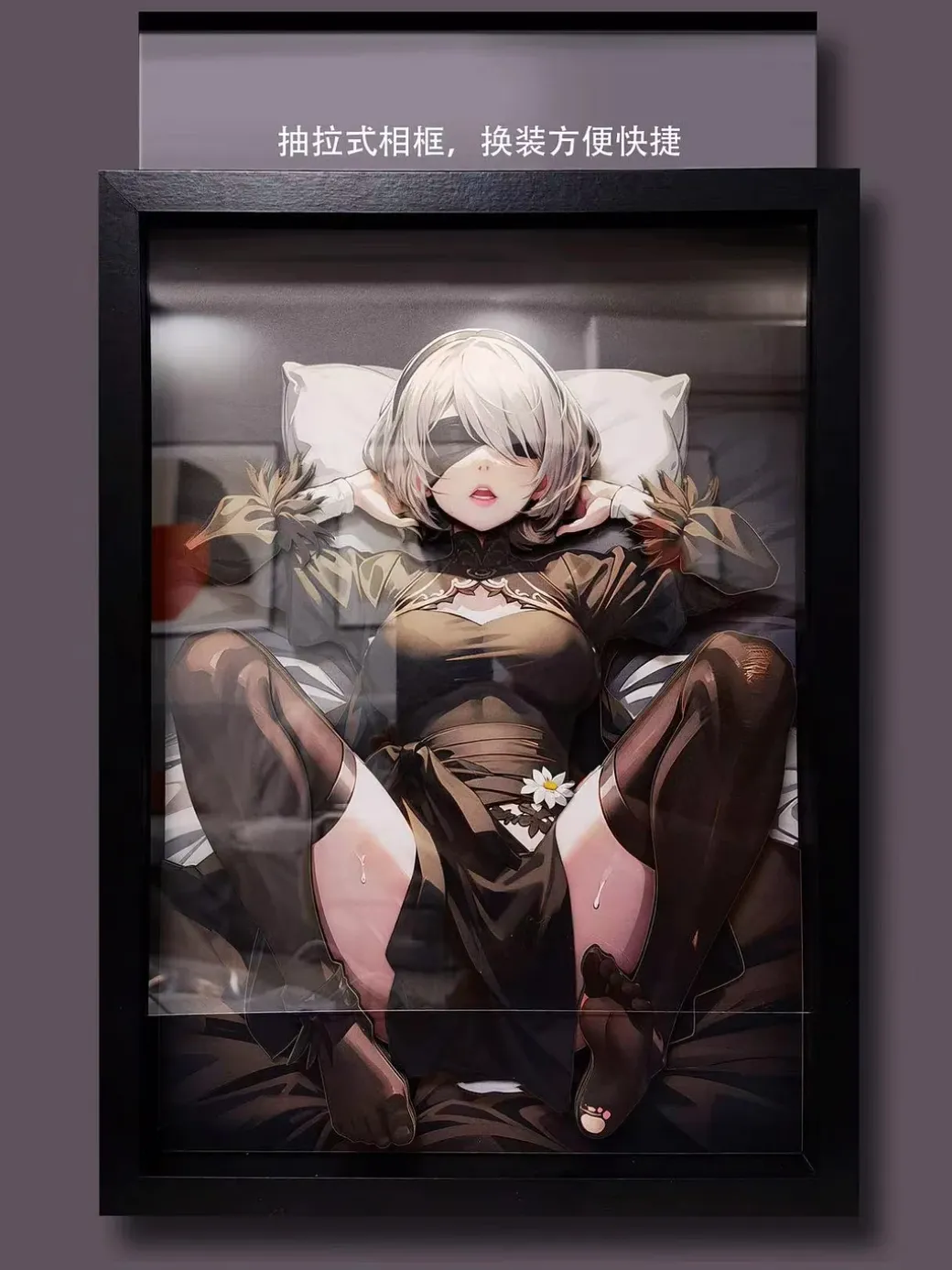 3D Decorative Painting of YoRHa No.2 Type B - Nier: Automata - WuMiao Studio
