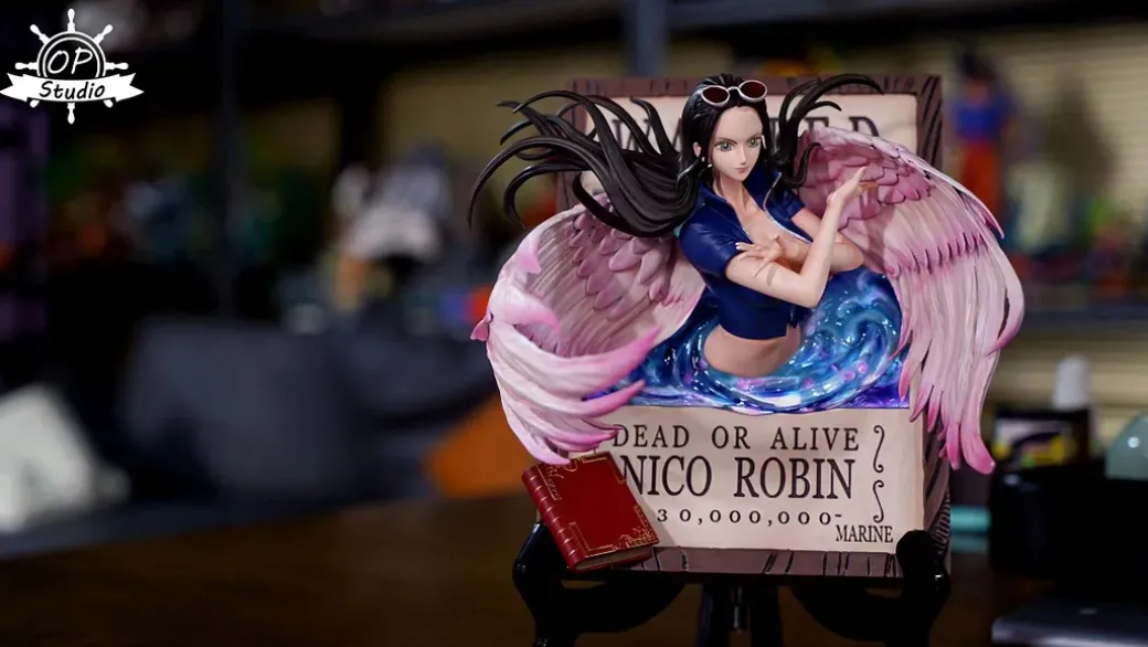 3D Wanted Frame Nami & Nico Robin - ONE PIECE Resin Statue - OP Studios