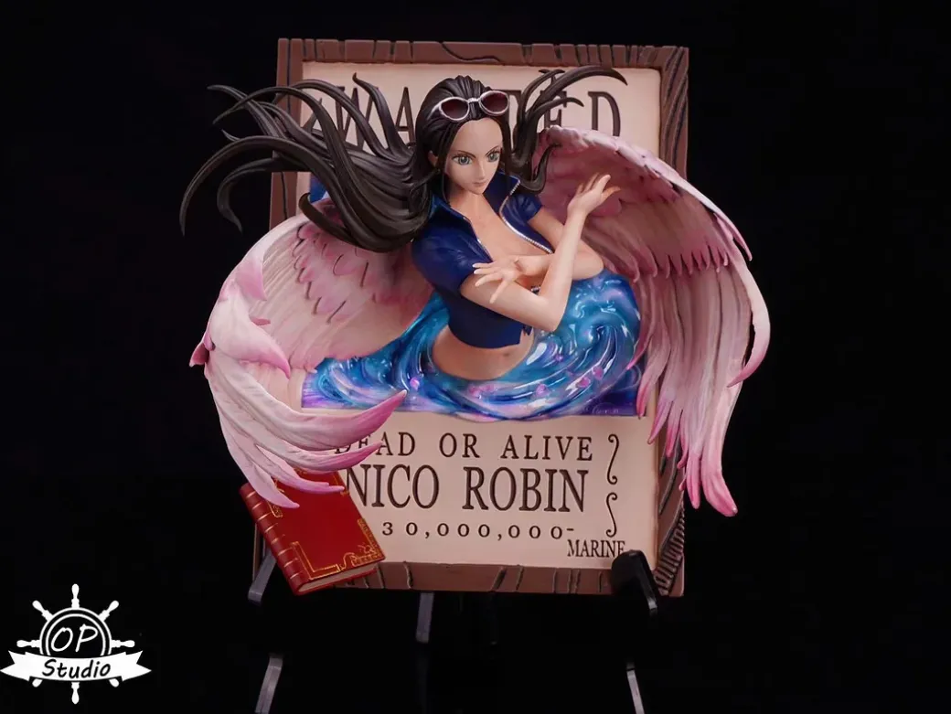 3D Wanted Frame Nami & Nico Robin - ONE PIECE Resin Statue - OP Studios