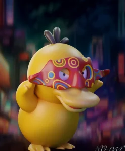 Daniel Wu Mask Psyduck - Pokemon Statue - ChaoShe Studio
