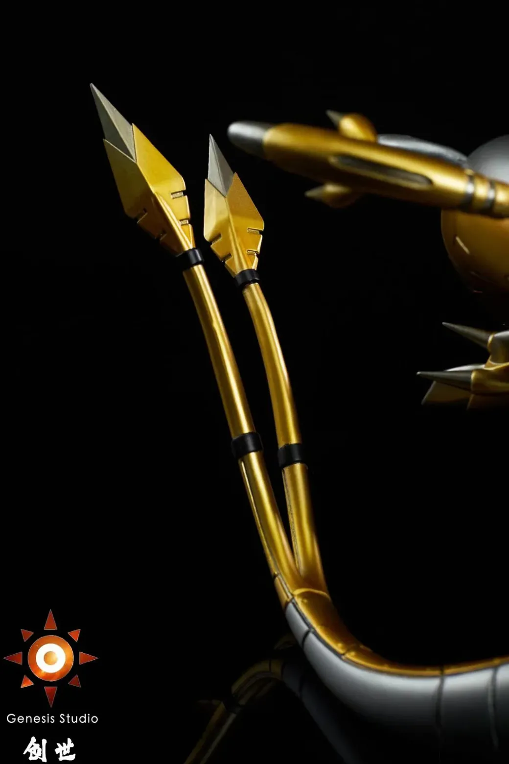 Dark Master Dark Ocean Series MetalSeadramon - Digimon Resin Statue - Genesis-Studio
