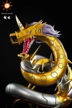 Dark Master Dark Ocean Series MetalSeadramon - Digimon Resin Statue - Genesis-Studio