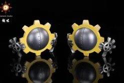 Dark Masters City Series 005 Tankmon & 006 Hagurumon - Digimon Resin Statue - Genesis-Studio