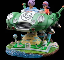 DB & Decoration Scale Vehicle Series The Prince Family Spaceship with LED - Dragon Ball Resin Statue - DB Studios