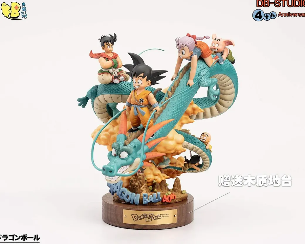 DB Scale & Desktop 18cm 4th Anniversary Dragon Ball Initial History - Dragon Ball Resin Statue - DB Studios