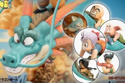 DB Scale & Desktop 18cm 4th Anniversary Dragon Ball Initial History - Dragon Ball Resin Statue - DB Studios