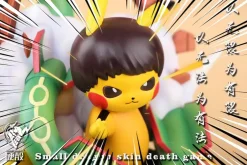 Death game Bruce Lee Cosplay Pikachu - Pokemon Resin Statue - Hard Shell Studios
