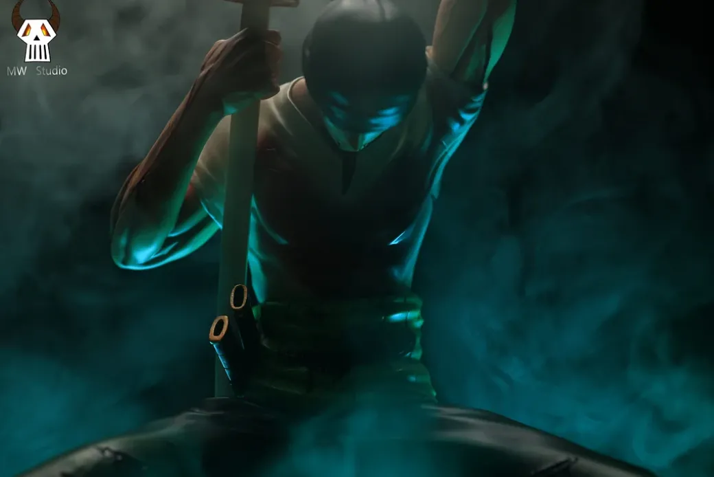 Death Lion Song Roronoa Zoro - ONE PIECE Resin Statue - MW Studio
