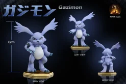 Death Meramon, Gazimon & Pagumon - Digimon Resin Statue - MIMAN Studios
