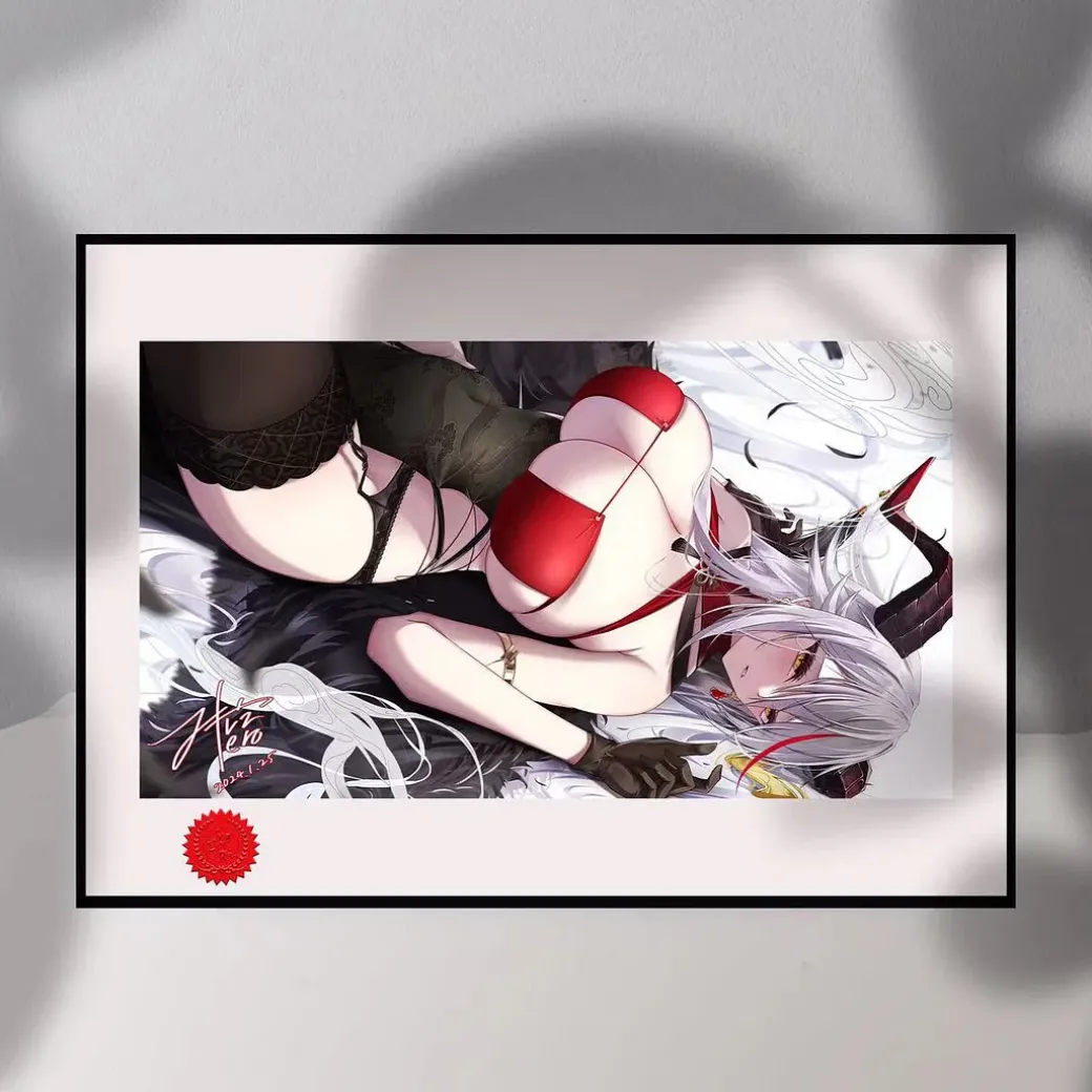 Decorative Paint of Ägir - Azur Lane Decorative Painting - ManJieZou Studio