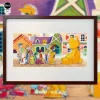 Decorative Paint of Memory Scene in TV Season 1 Chapter 6 - Digimon Decorative Painting - Mystical Art Studios