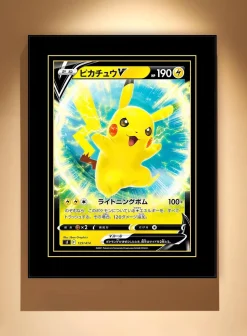 Decorative Paint of Pikachu V - Pokemon Decorative Painting - LangRen Studio
