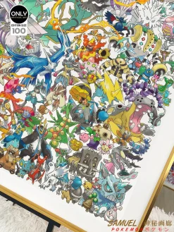Decorative Paint of Pokemon Collection - Pokemon Decorative Painting - Mystical Art Studios