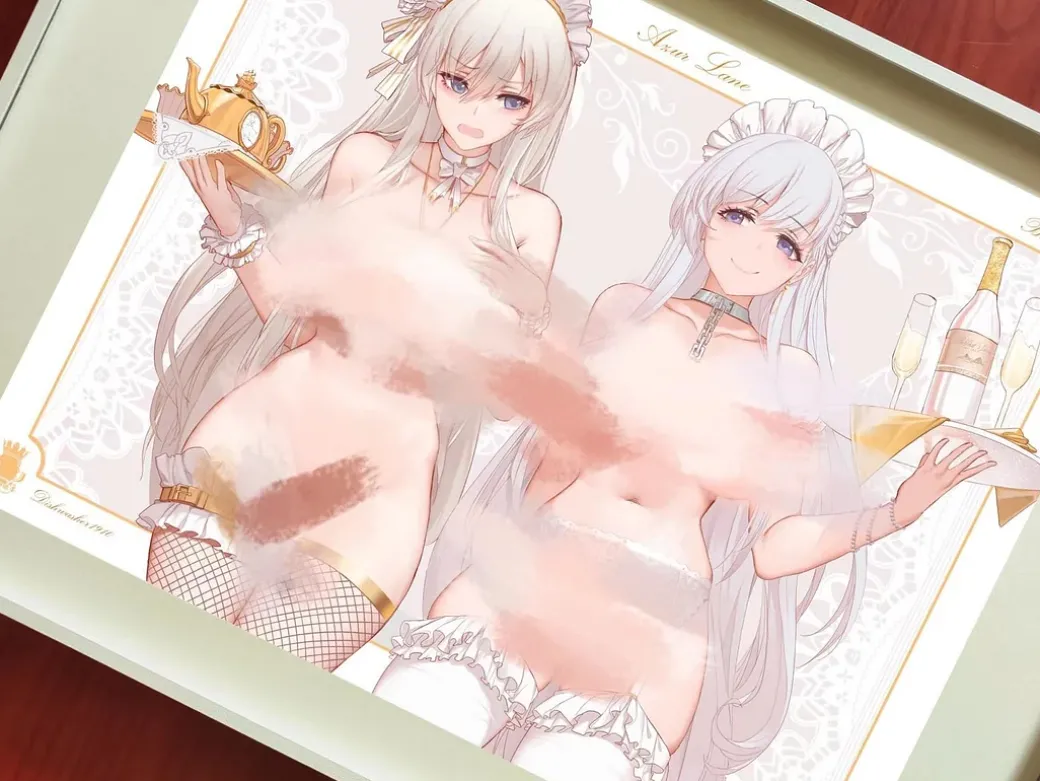 Decorative Paint of USS Enterprise & HMS Belfast - Azur Lane Decorative Painting - ManJieZou Studio [In Stock]