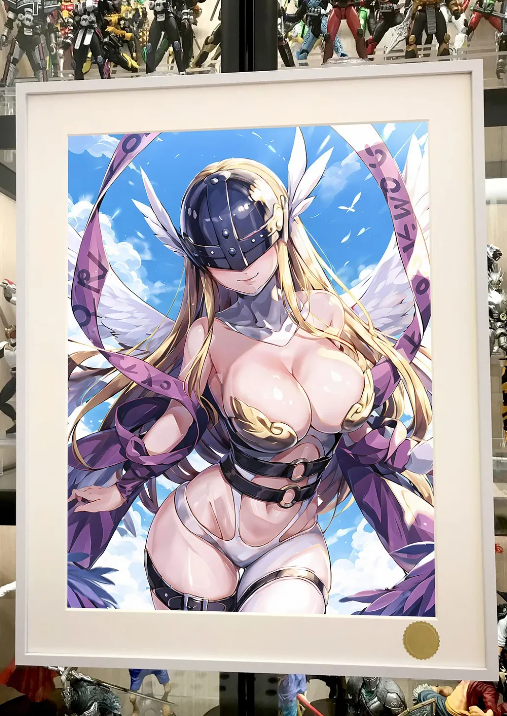 Decorative Painting of Angewomon – Digimon Decorative Painting – Xingkong Studio