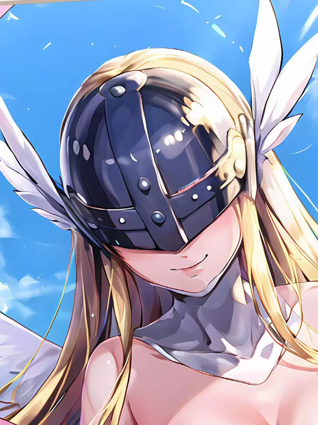 Decorative Painting of Angewomon – Digimon Decorative Painting – Xingkong Studio