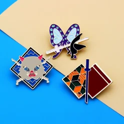 Demon Slayer Series 01 Enamel Pin - Free Shipping - Demon Slayer: Kimetsu no Yaiba