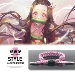 Demon Slayer Woven Bracelet - Free Shipping - Demon Slayer Kimetsu no Yaiba